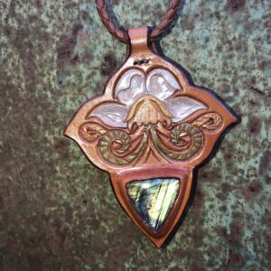 Leather Cabochon Jewelry