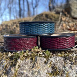 Geometric Basket Weave Bracelets