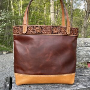 Custom Tooled Leather Purse