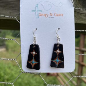 Simple Star Burst Earrings