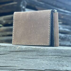 Bi-folding Money Clip Wallet