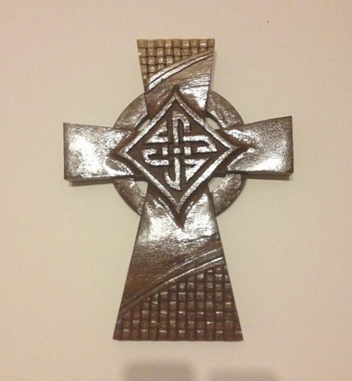 Celtic Cross out of Walnut