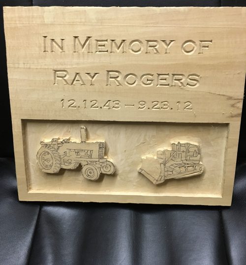 Custom Im Memory Plaque