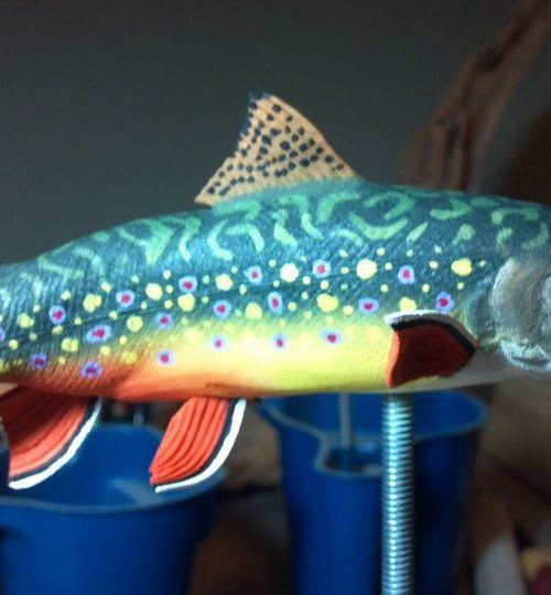 Brook Trout Airbrushing