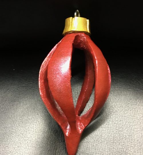 Wooden Bulb Ornament